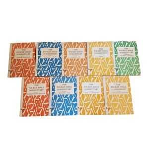 Moody Pocket Bible Commentary‎ 9 Volumes Softcover Bible Study Preacher Helps